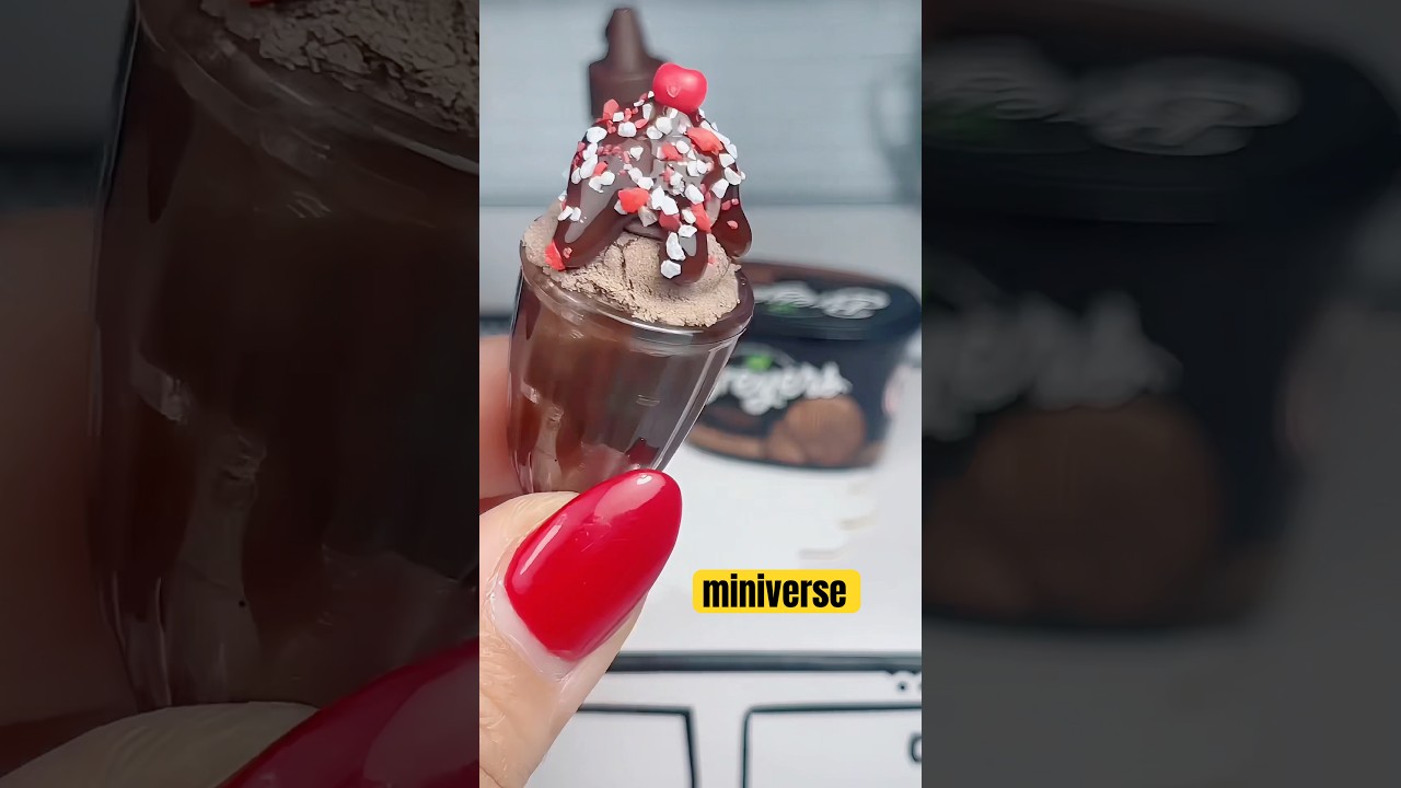 Make a MINI Breyers Ive Cream! #miniverse #miniverserealbrands #satisfying #miniature #shorts