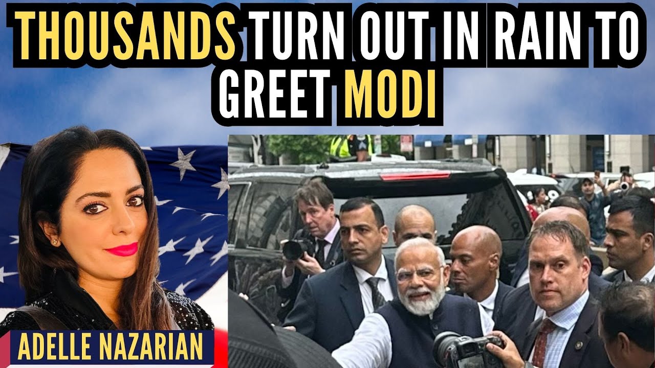 Adelle Nazarian &bull; Modi greeted by enthusiastic crowds despite rain &bull; Events update
