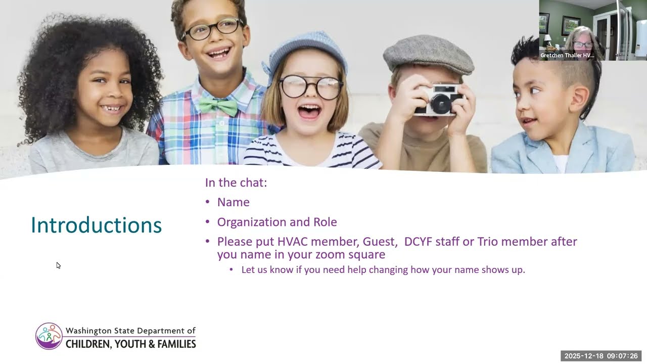 December 18, 2025 Home Visiting Advisory Committee (HVAC) Meeting