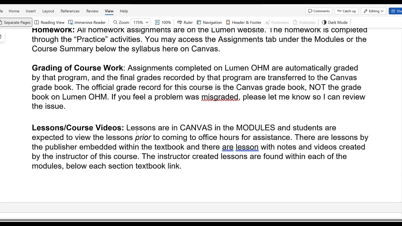 Math 126 4321 F25 Syllabus Review