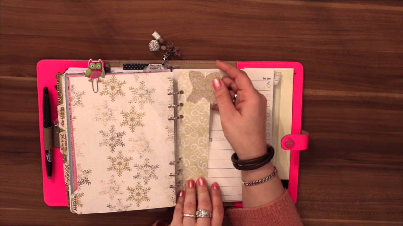 Filofax Setup 2016 Fluoro Pink A5 (deutsch)