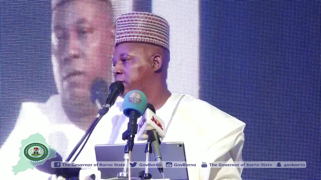 REMARKS BY GOV. KASHIM SHETTIMA AT THE LAUNCH OF “ON A PLATTER OF GOLD