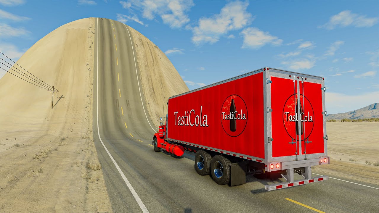 Epic Truck vs Bulge Crashes 09 BeamNG.drive | BeamNG Frenzy