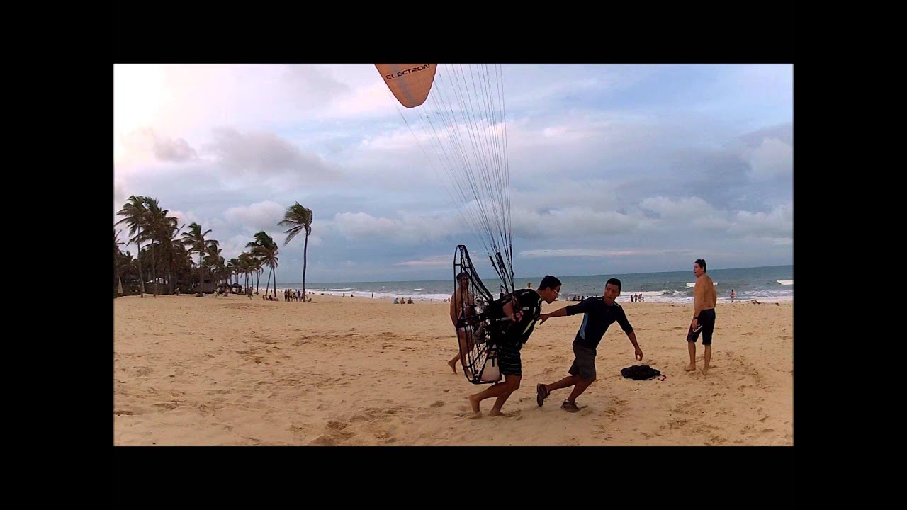 VOO DE PARAMOTOR PEDRO IVO - 1 VOO SOLO - WWW.FORTALEZAVOOLIVRE.COM.BR