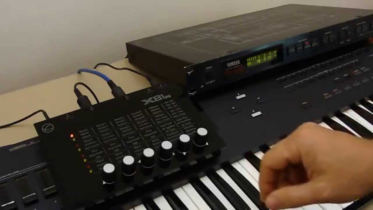 X81pg - programmer for Yamaha Tx81z & Dx11