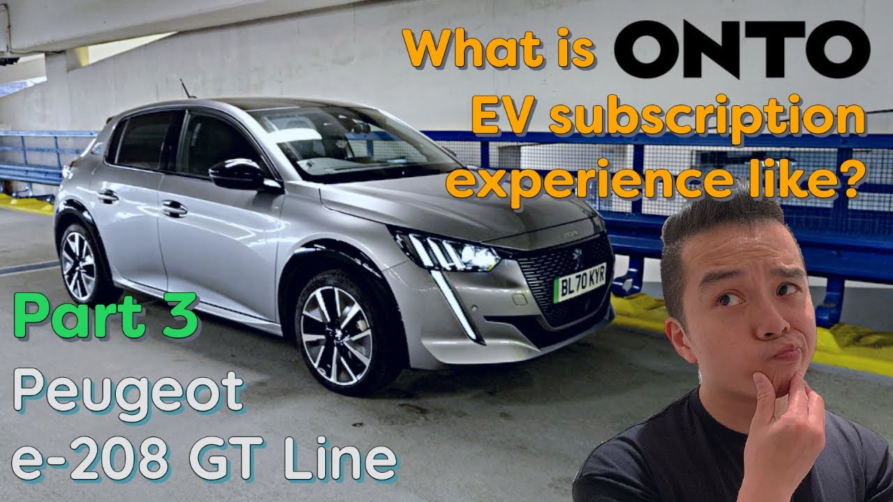 What is an EV subscription with ONTO like? - 2020 Peugeot e 208 GT Line! - PART 3 - 058