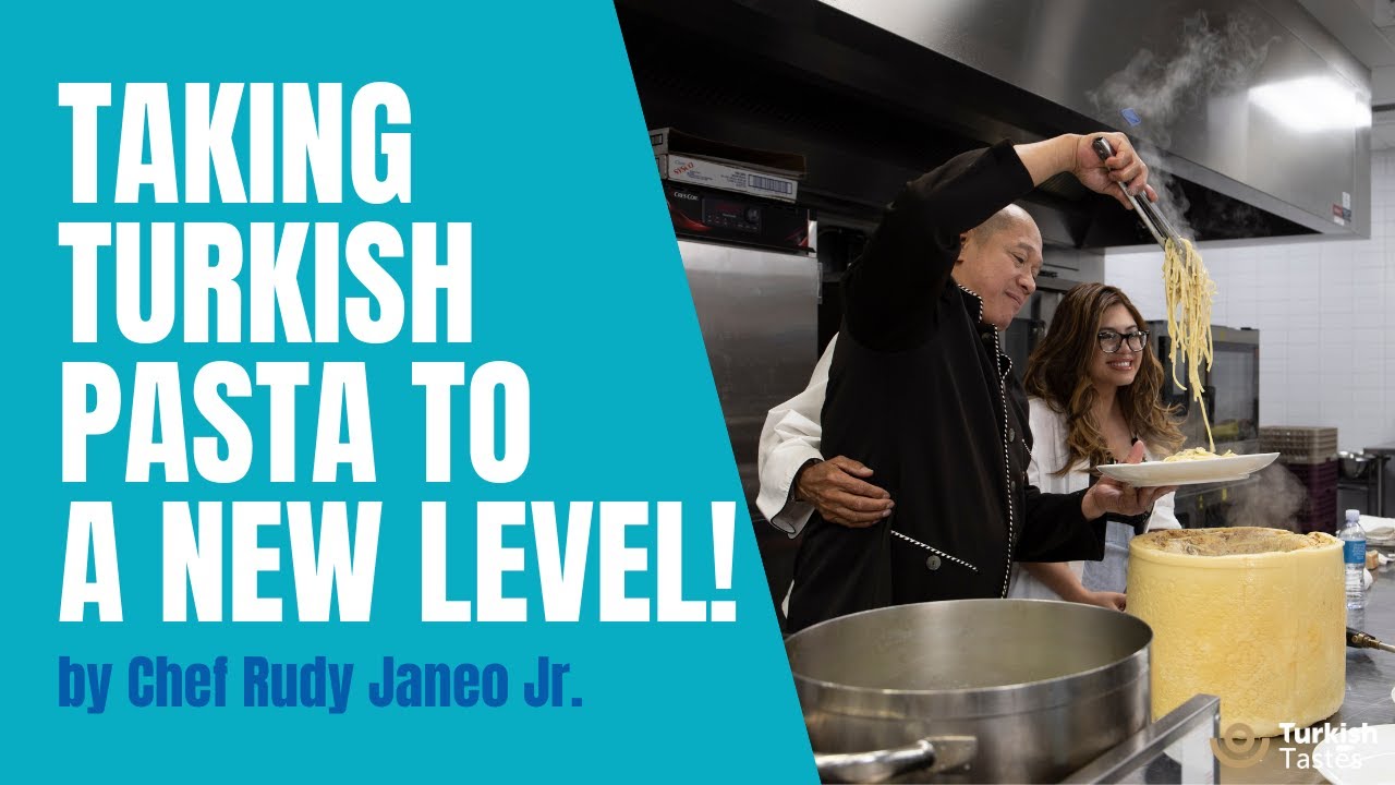 How to cook perfect Turkish Pasta | Vegas Top Chefs Cooking Turkish Food | Chef Rudy Janeo Jr.