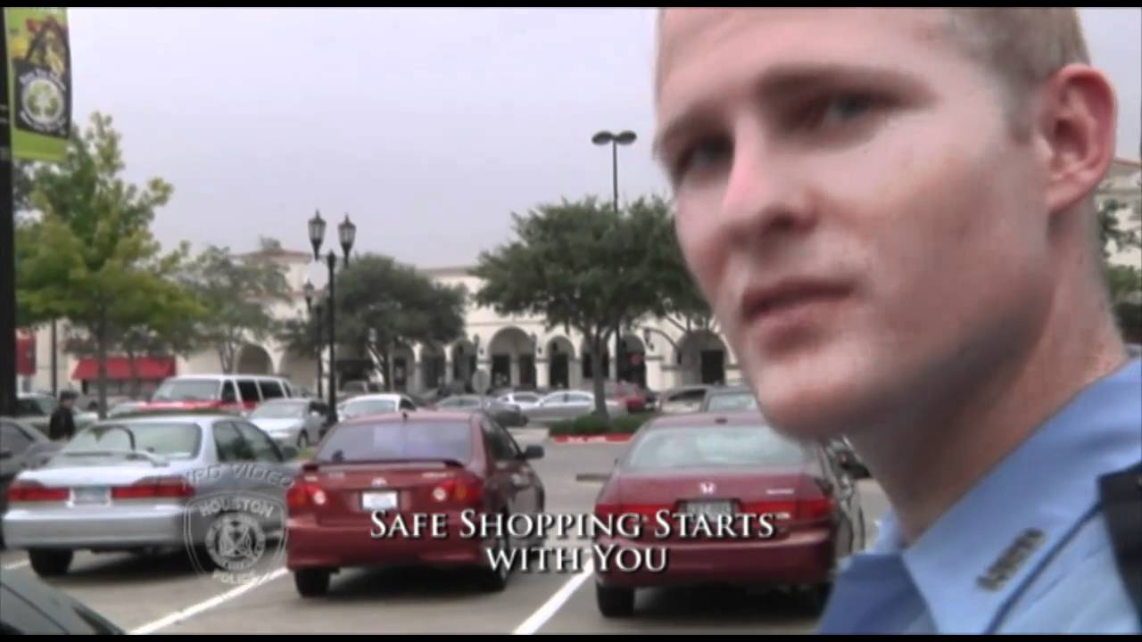 Safe Shopping Starts with You (Houston Police Department, HPD Video Production, CG)
