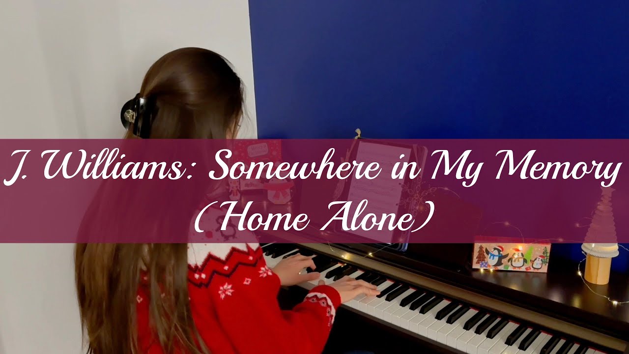 J. Williams: Somewhere in My Memory (Home Alone) - Pianist in Paris