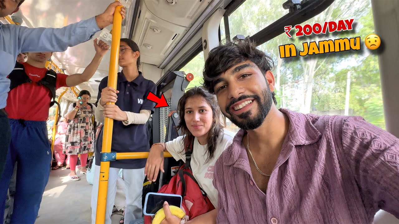 Surviving Jammu in Just ₹200 for a Day! 😍 Crazy Challenge | is it possible? 