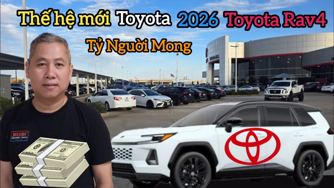 ❤️ Новое поколение Toyota Rav4 2026 года пользуется огромным спросом в США и в настоящее время ст...