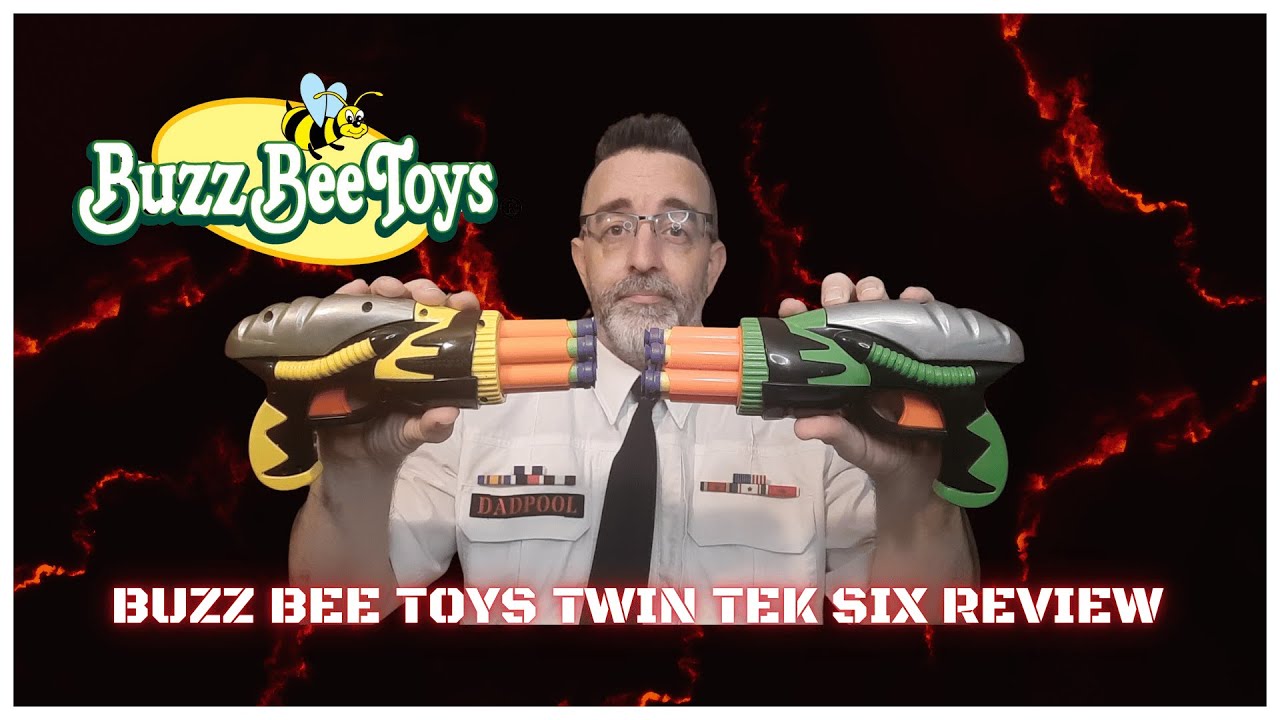 ОБЗОР: 10 вещей, которые нужно знать о бластере Buzz Bee Toys Twin Tek Six.