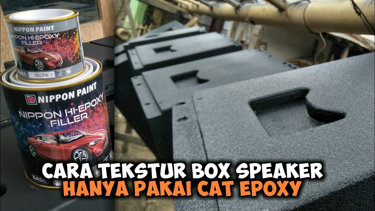 PROSES TEKSTUR LINE ARRAY || PAKAI EPOXY Mobil NIPPON PAINT HASILNYA WAHH !!