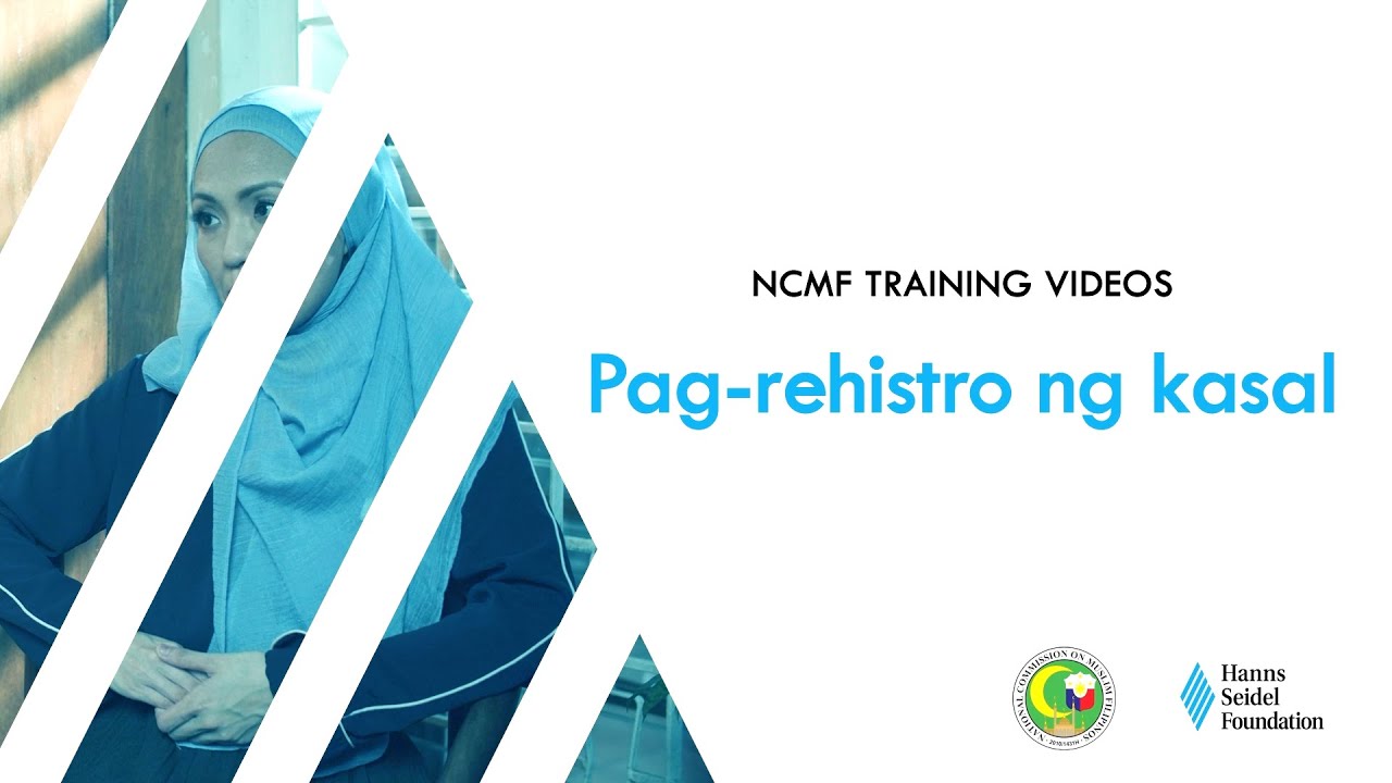 Registration of Muslim marriage  | NCMF-HSF Training Videos