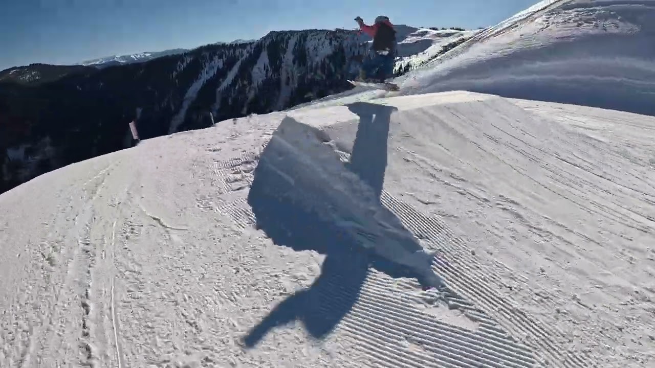 Lia und Erik Huber let`s go jump a Kicker Snow&Fun in Leogang #4