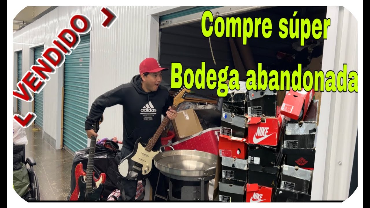 Que super bodega abandonada COMPRE en las SUBASTAS 😲