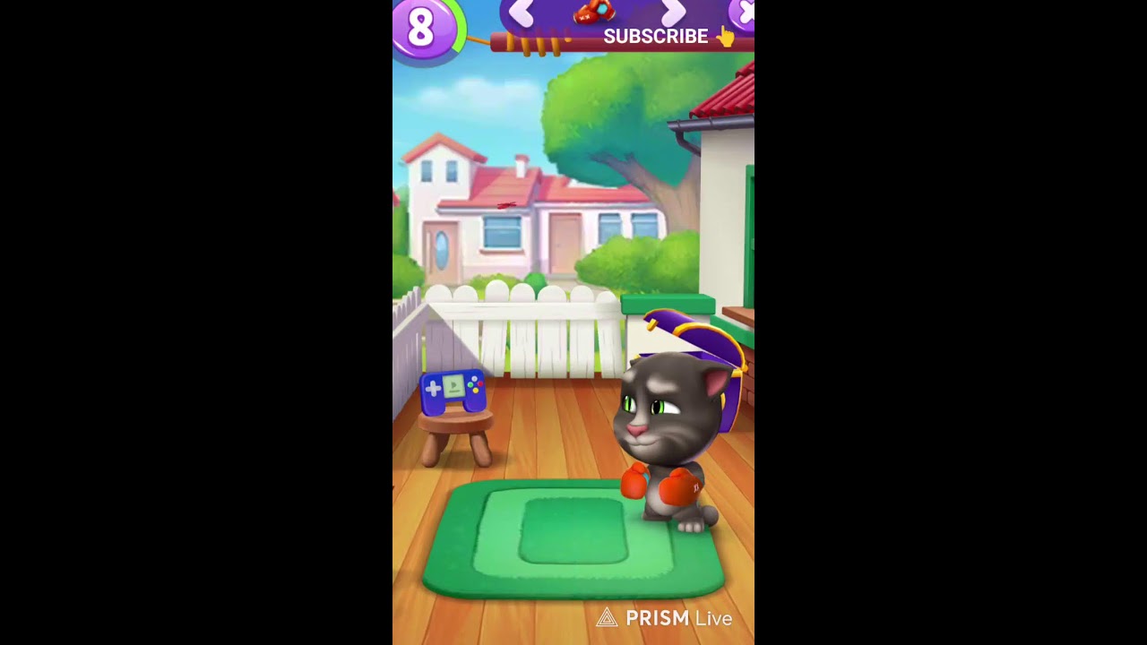 Live streaming of talking Tom snak