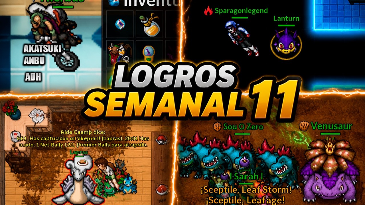 TRIPLE CATCH SMEARGLE 8 | LOGROS SEMANAL 11 | Pok&eacute;mon