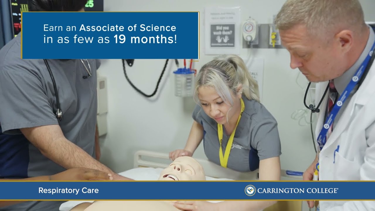 Carrington College Respiratory Care Program Video