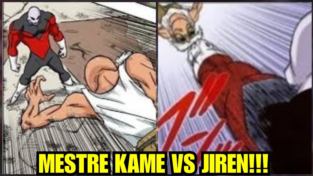 MESTRE KAME VS JIREN, SIM ISSO ACONTECEU!!! Dragon Ball Super Manga