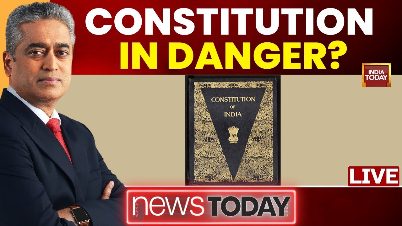 NewsToday With Rajdeep Sardesai LIVE: Constitution In Danger Or Celebration Of Democracy? | LIVE