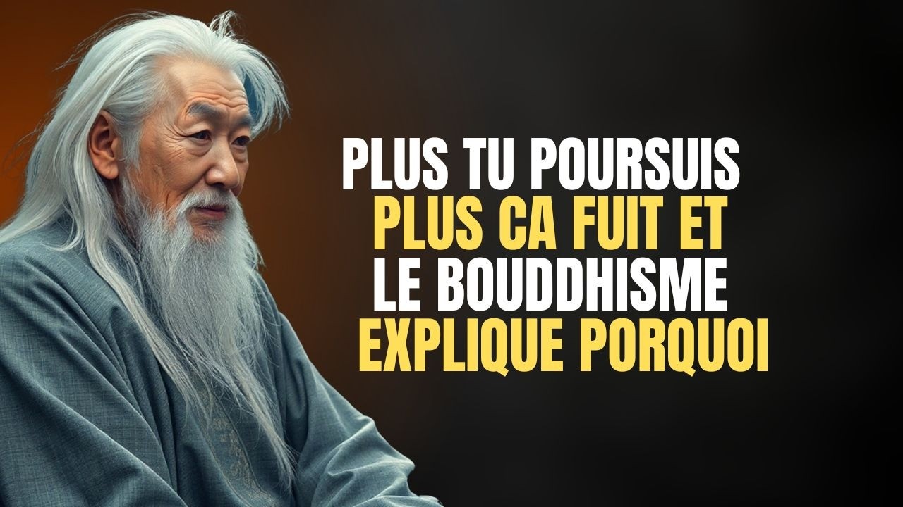 Plus tu POURSUIS QUELQUE CHOSE PLUS CELA S’ÉLOIGNE le paradoxe du désir dans le bouddhisme