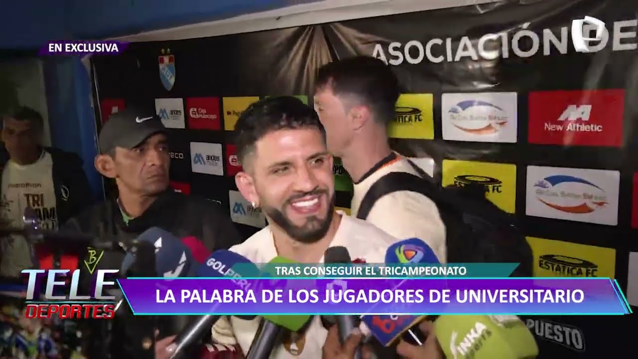 ✅🔥¡HABLAN LOS TRICAMPEONES PARA LA CAMARA DE TELEDEPORTES DESDE TARMA!