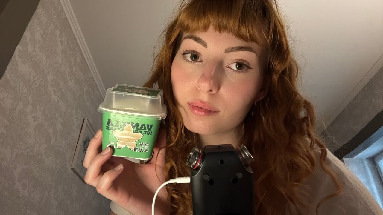 asmr ⋆˚࿔ sticky triggers avec le tascam ‧₊ ᵎᵎ 🍒 ⋅ ˚✮