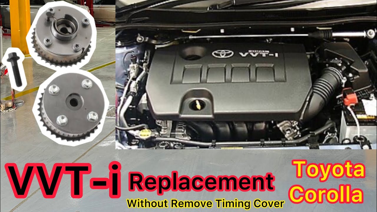 Toyota Corolla VVT-i Gear Replacement | Cam Timing Gear Fix