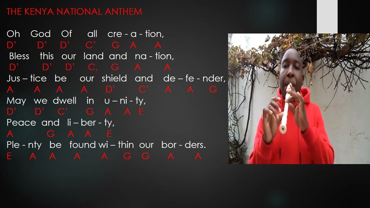 How to play the Kenya National Anthem on a descant recorder #cbc #education #musictheory