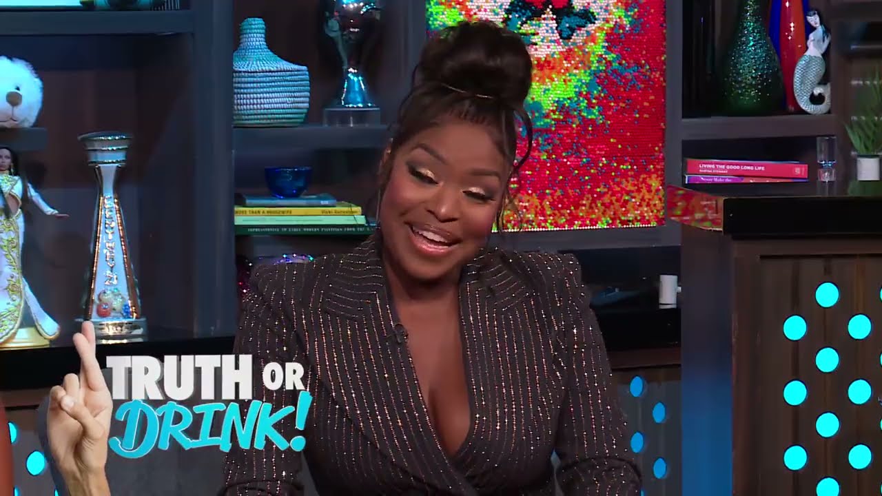Andy Cohen Makes Quad Webb Reach for Compliments About Toya Bush-Harris | WWHL