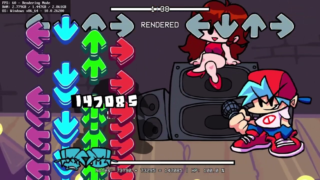 H-slice FNF Rendering test