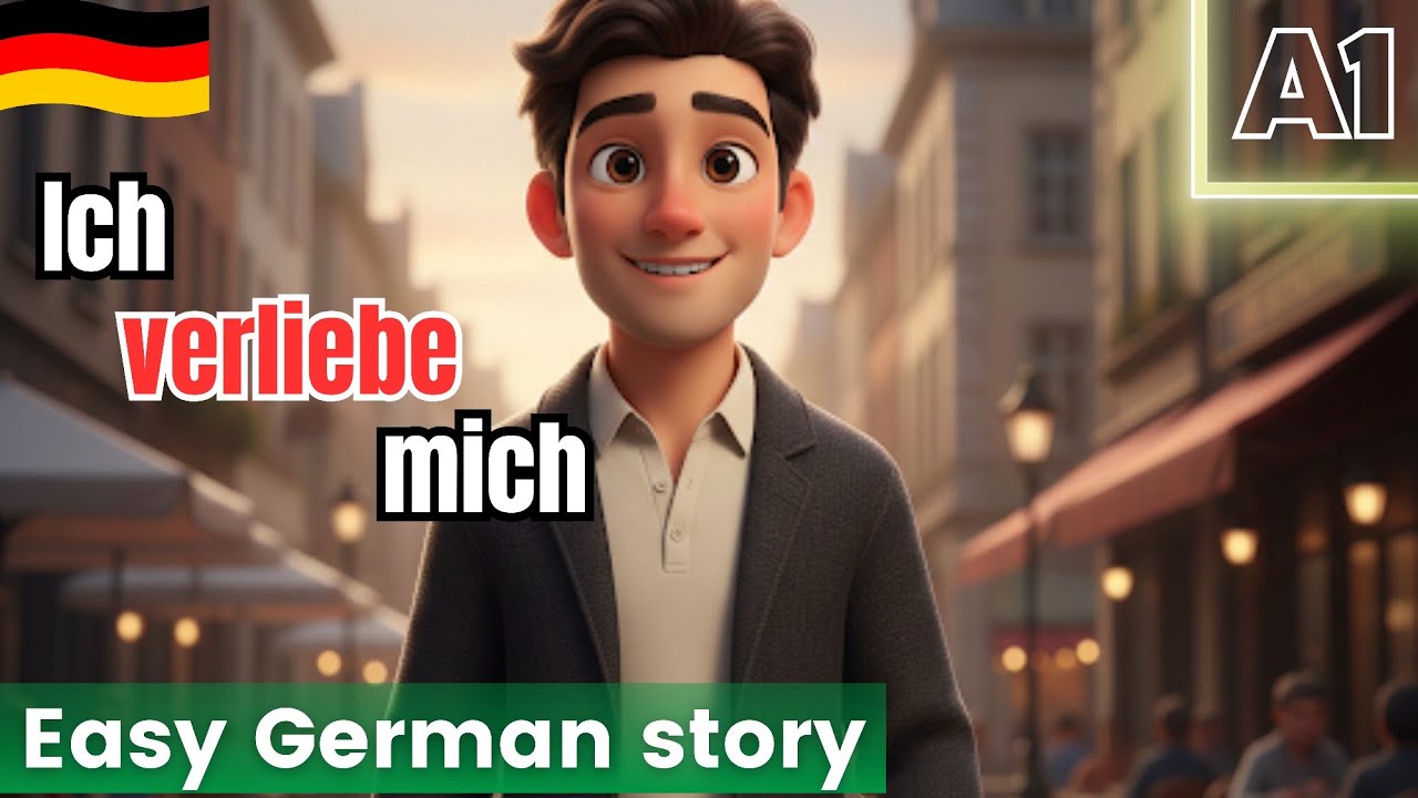 German Listening Practice for Beginners | A1 Love Story