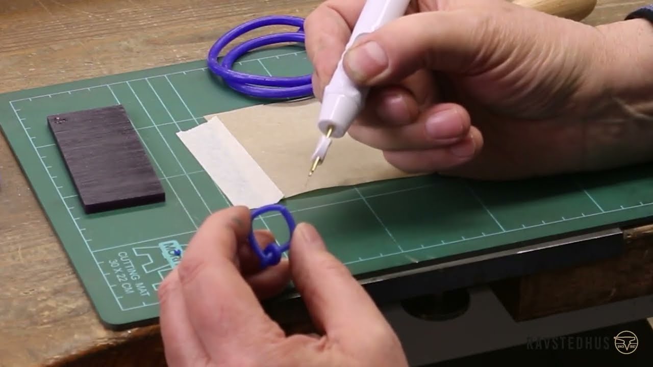 Sådan bruger du vokspen med batteri (varenr. 256075)