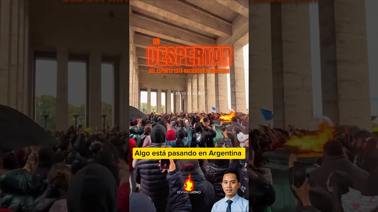 Algo est&aacute; pasando en Argentina.  #avivamiento #Dios #cristo #Jes&uacute;s #iglesia #cristianos #fe #Biblia