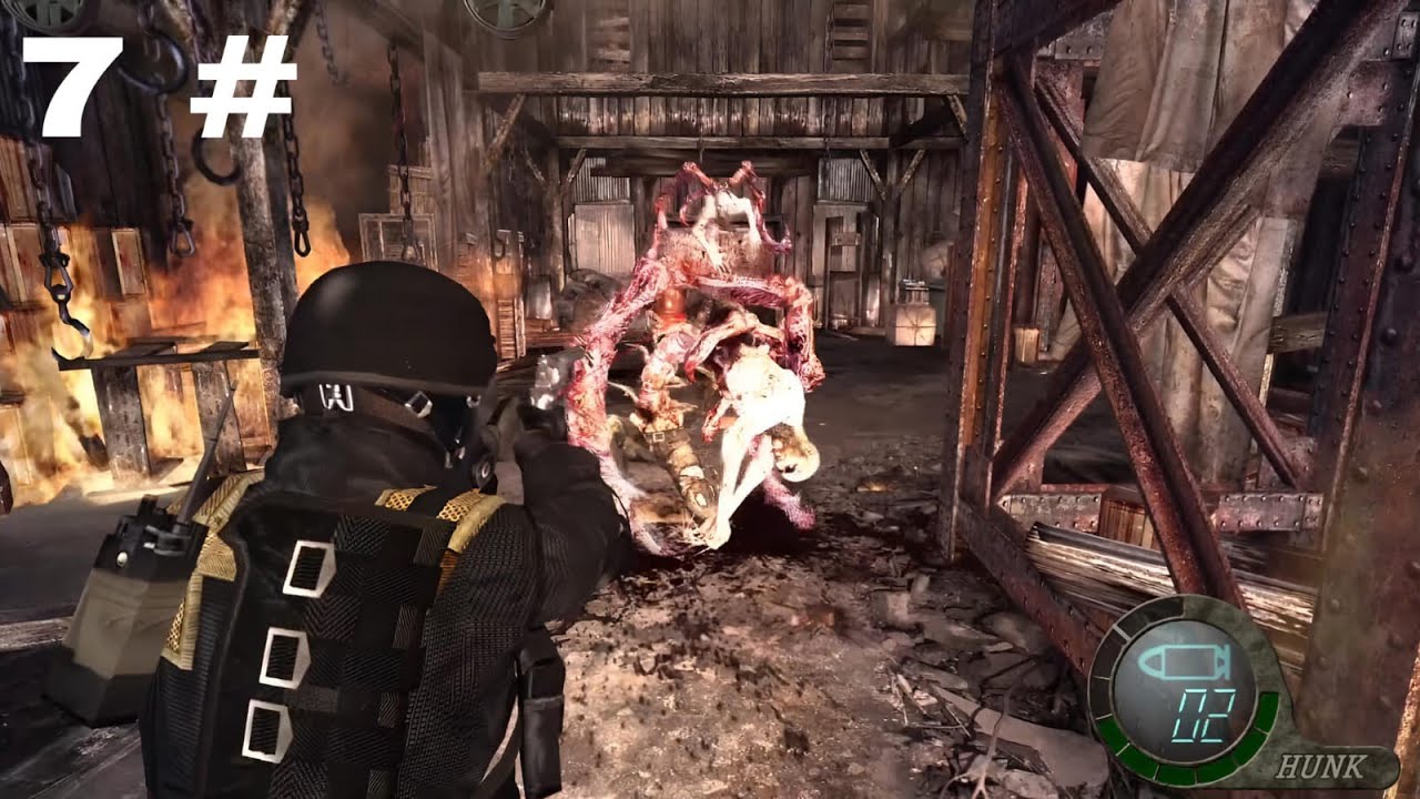 رزدنت ايفل 4 مود لا يمكنك الهروب تختيم بشخصيه هانك mod you cannot escape