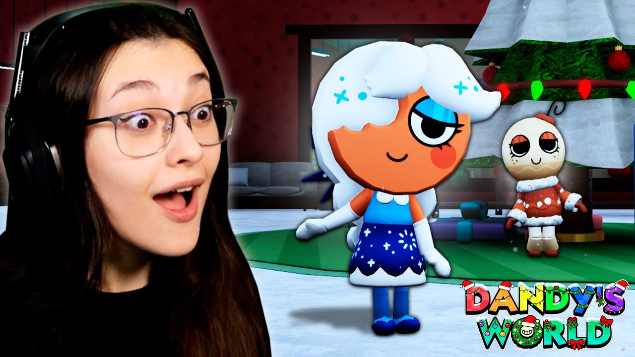 GINGER VIROU A ELSA NESSA NOVA SKIN DO CALENDÁRIO!! | DANDY'S WORLD - ROBLOX