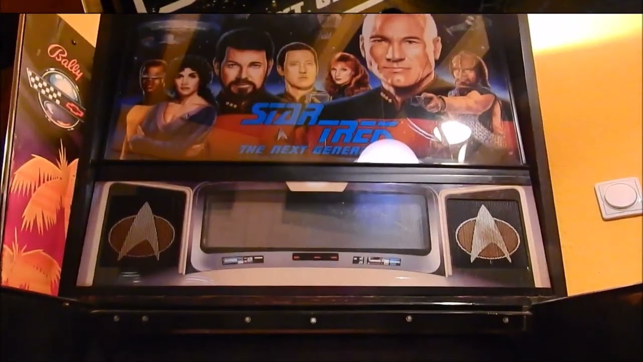 Star Trek pinball restoration and basic gameplay