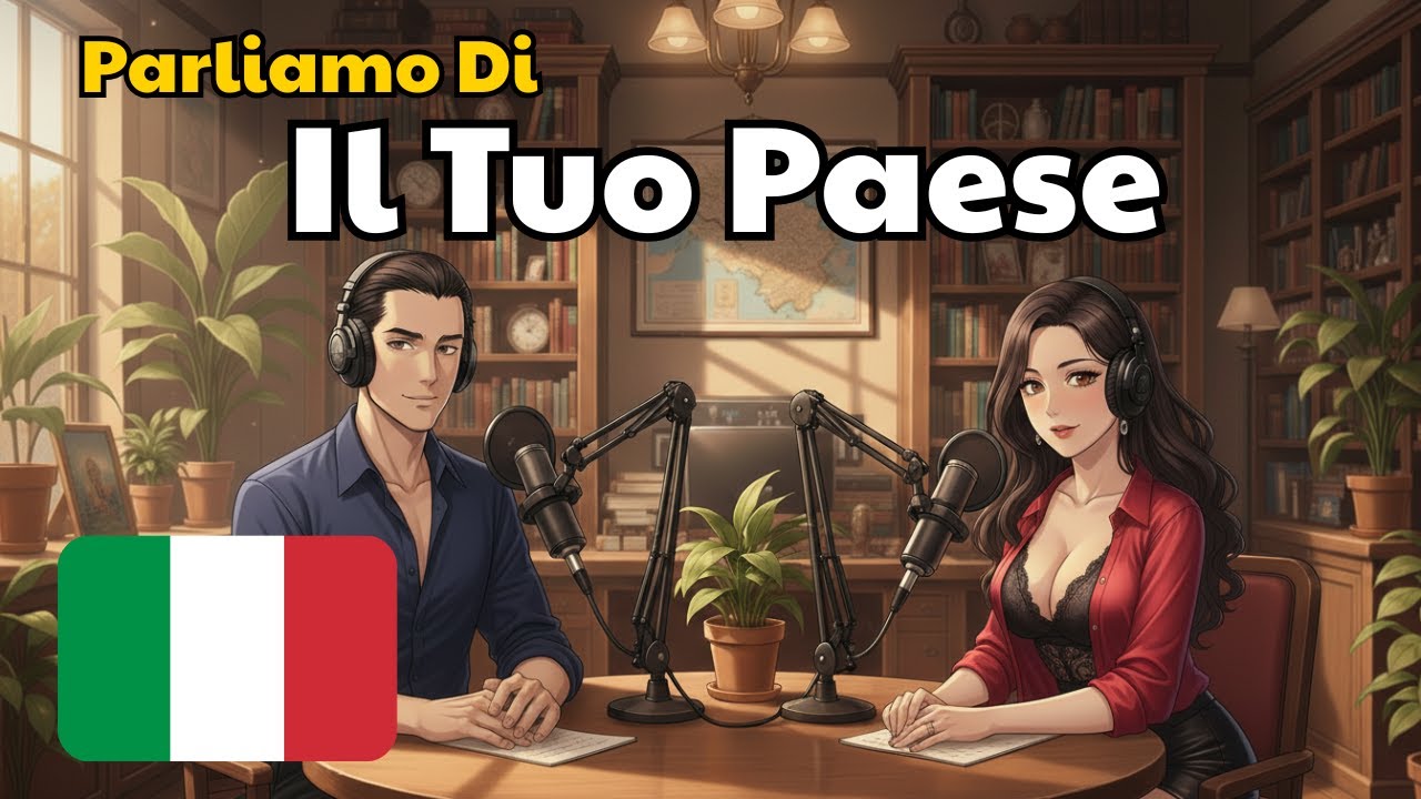 Come Parlare del Tuo Paese in Italiano | Esercizi di Conversazione in Italiano