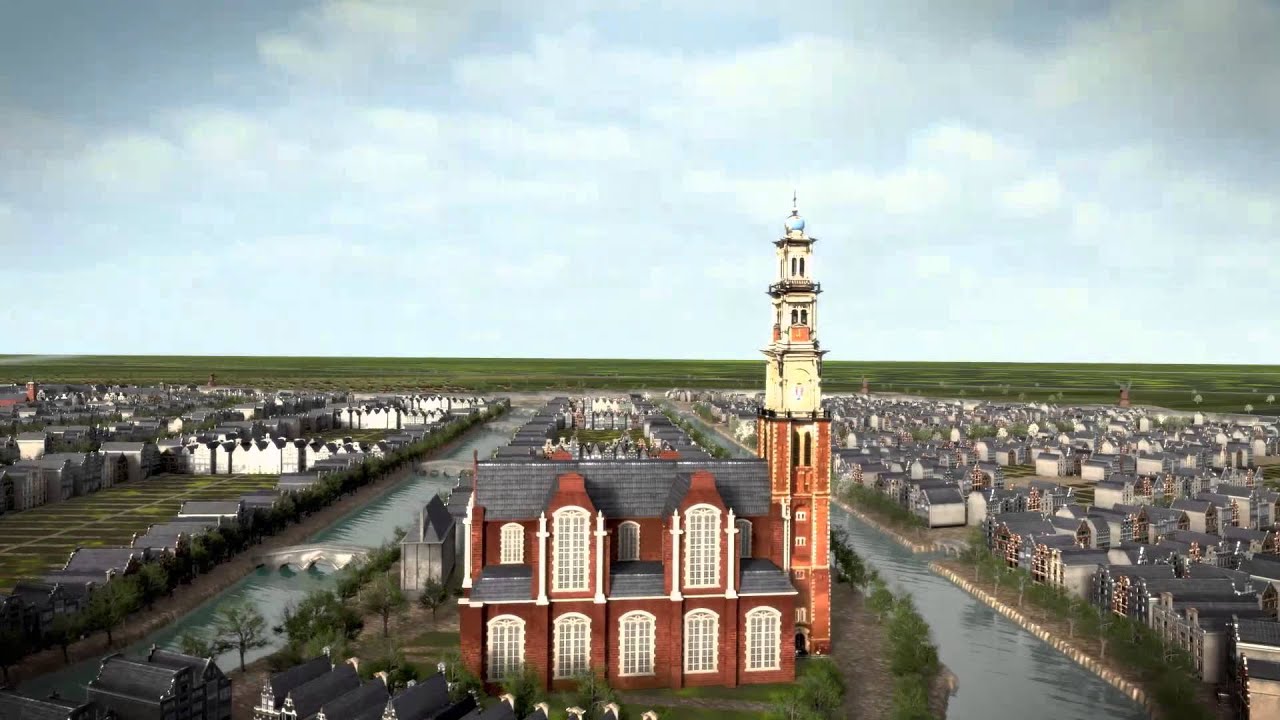 De groei van de Grachtengordel / Expansion of Amsterdam in the Seventeenth Century