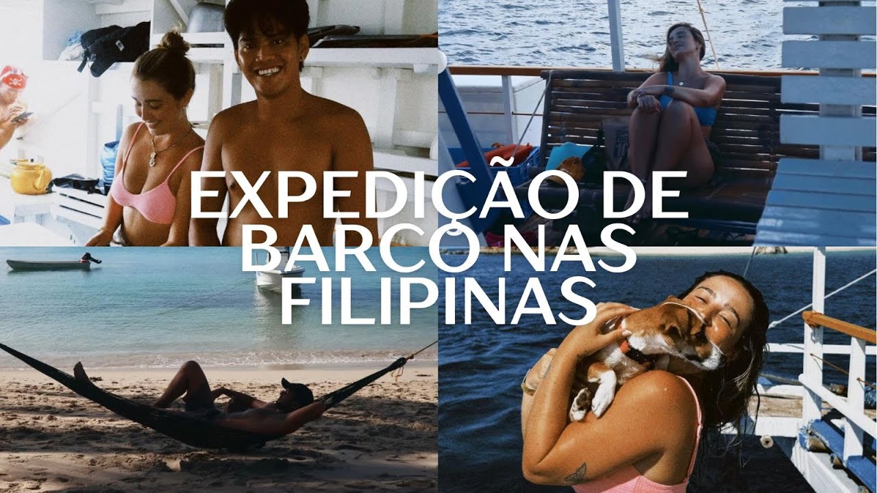 PASSAMOS 5 DIAS NAVEGANDO e ACAMPANDO em ILHAS DESERTAS nas FILIPINAS 🇵🇭
