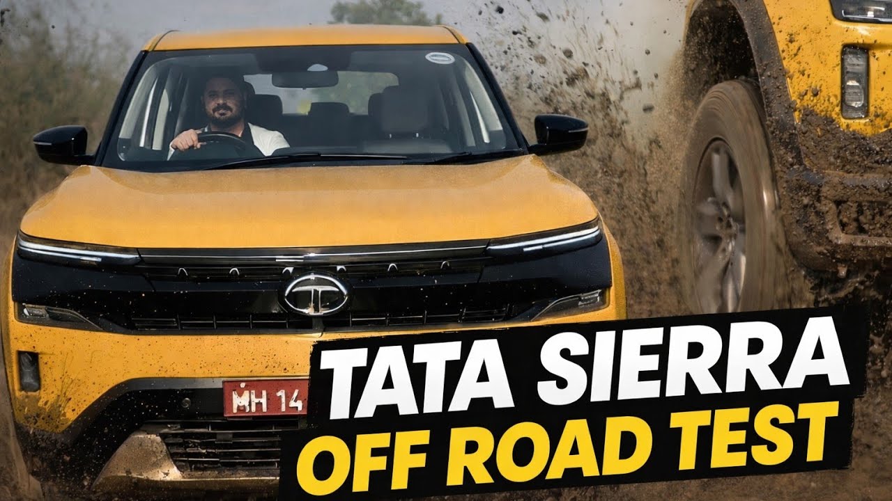 tata sierra off roading video | Tata Sierra off road test | sierra off roading | Rough road test 