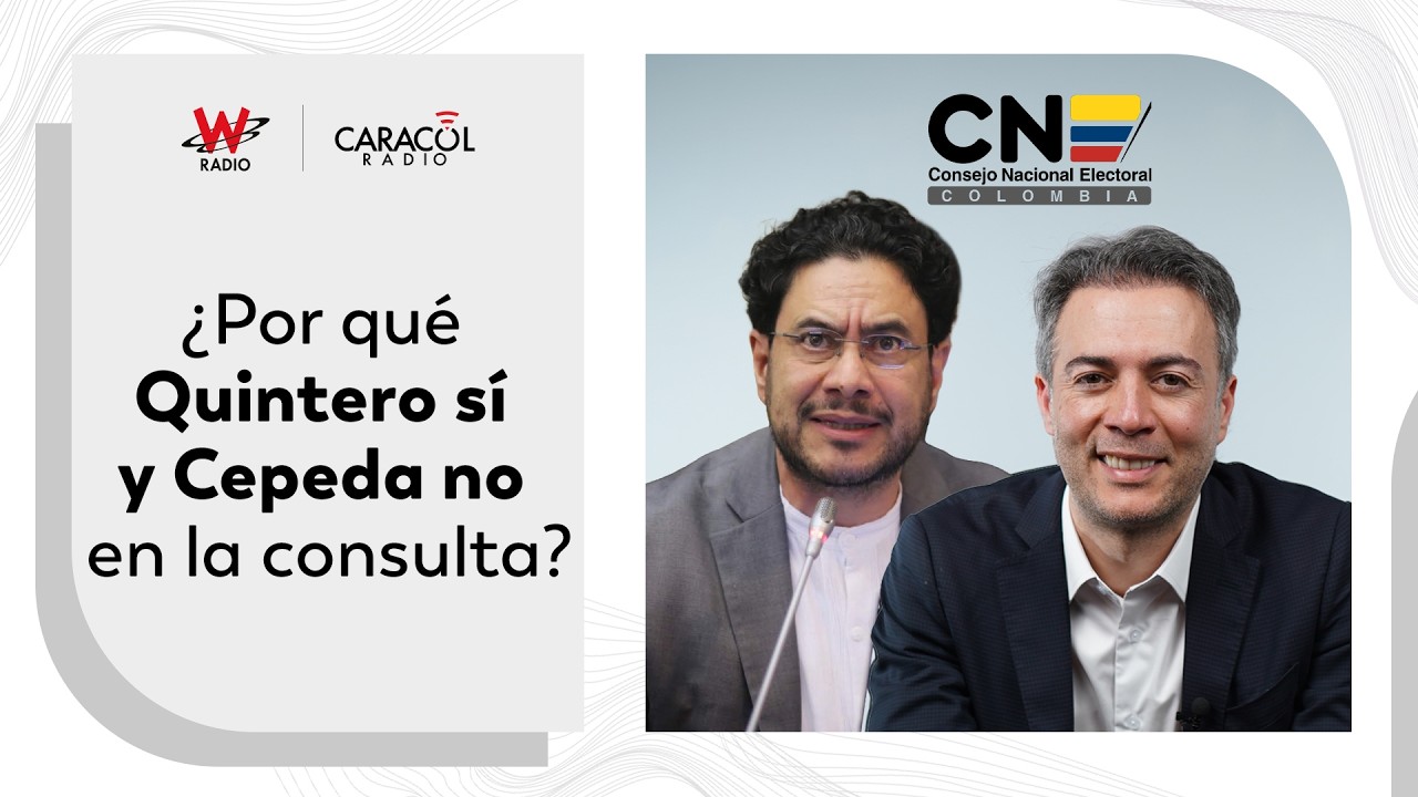 ¿Por qué Daniel Quintero sí tuvo aval para la consulta pero Iván Cepeda no?