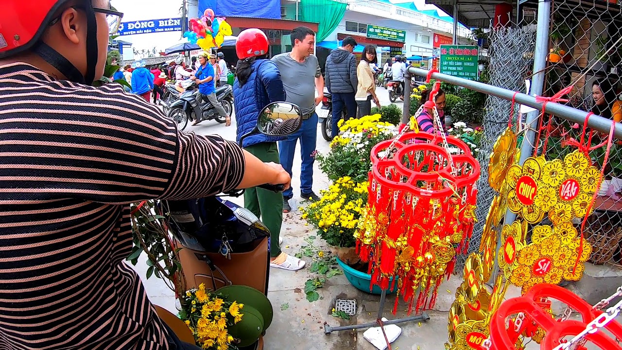 chợ quê ngày tết,chợ Đông Biên Hải Hậu Nam Định