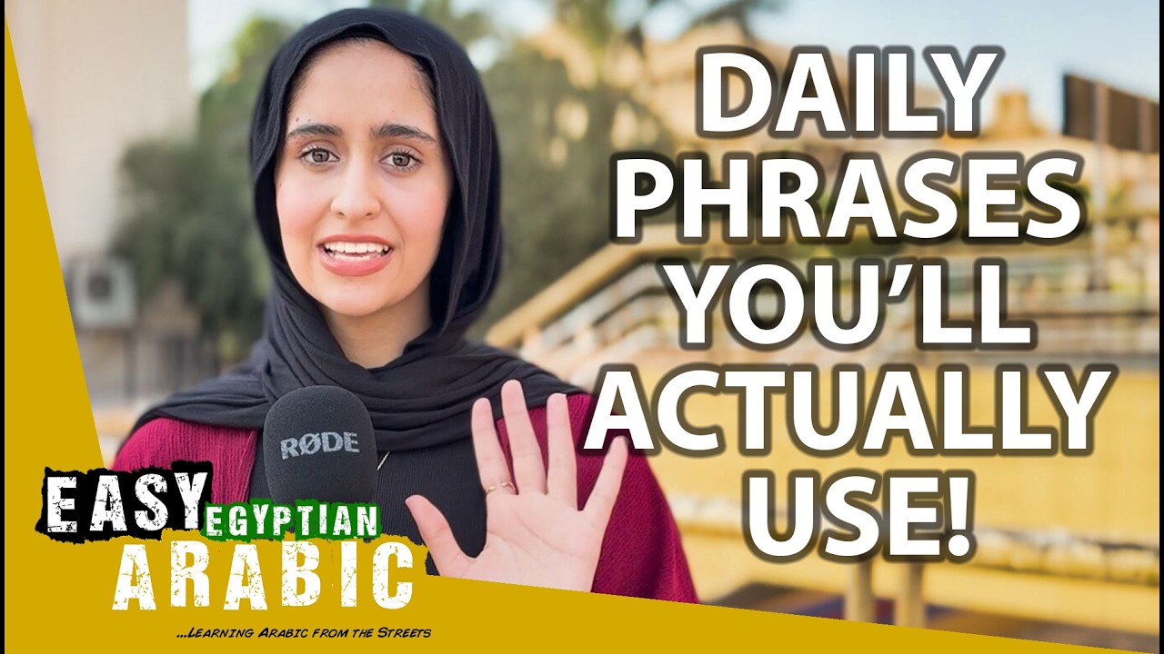 101 Essential Egyptian Arabic Phrases for Daily Life | Super Easy Egyptian Arabic 32