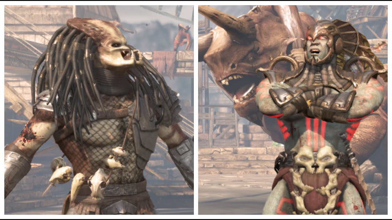 MKX: Predator Copies Everyone's Laugh (WITH DLC)