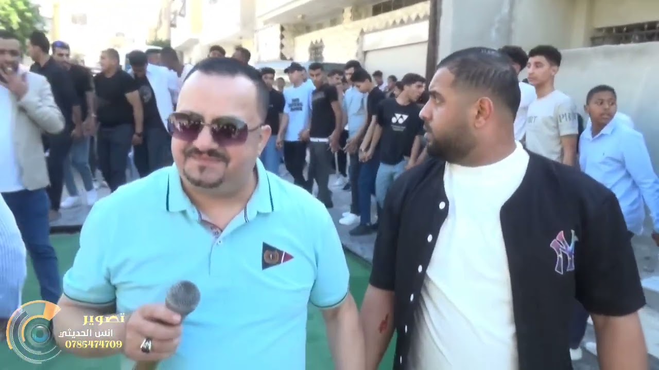 صمده العريس يزن القاضي الفنان فرج قرداح مايسترو علاء الموصلي عازف المجوز عبدالله العمري