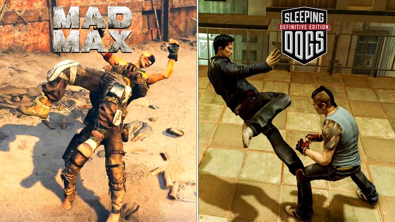 Mad Max vs. Sleeping Dogs - Physics and Details Comparison