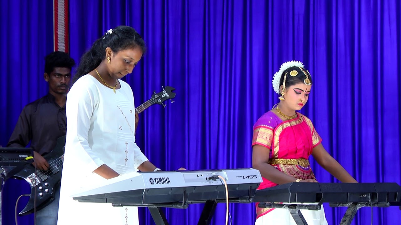 Natyalaya 3rd Annual Day | Ennil adanga sthothiram | Keyboard Performance
