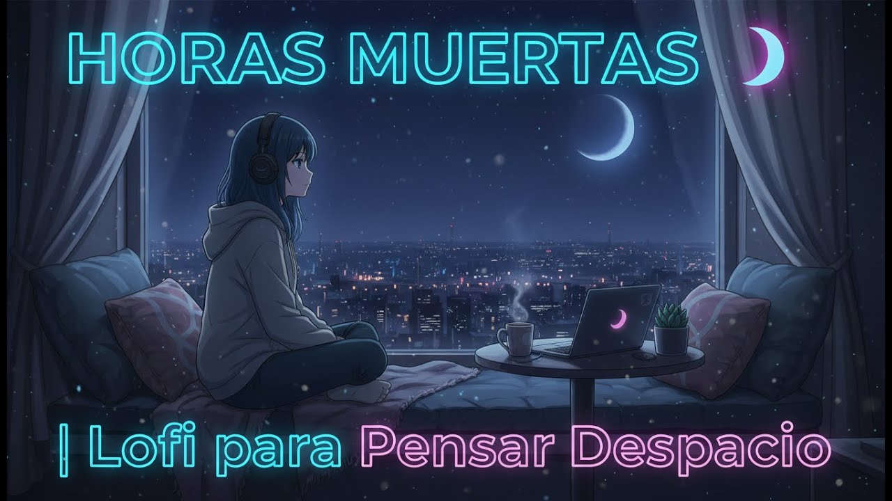 Horas Muertas 🌘 | Lofi para Pensar Despacio